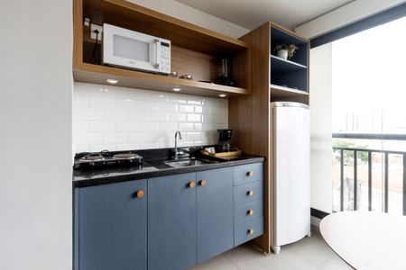 Studio à venda com 30m², 1 quarto e 1 vagaSala/Cozinha