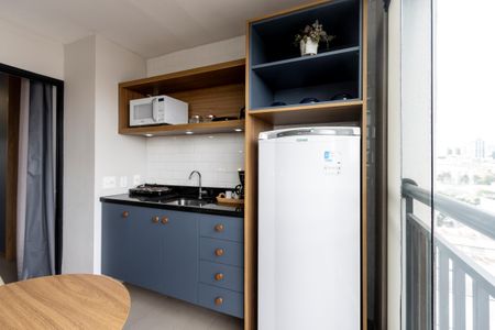 Studio à venda com 30m², 1 quarto e 1 vagaSala/Cozinha