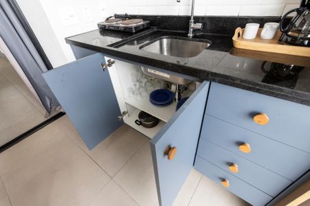 Studio à venda com 30m², 1 quarto e 1 vagaSala/Cozinha