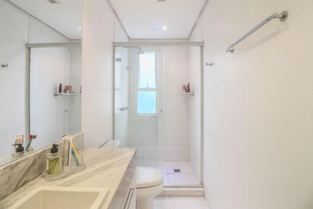 Apartamento à venda com 87m², 1 quarto e 2 vagasBanheiro da Suíte