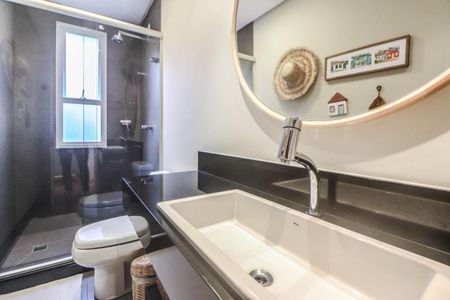 Apartamento à venda com 87m², 1 quarto e 2 vagasBanheiro Social