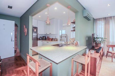 Apartamento à venda com 87m², 1 quarto e 2 vagasCozinha e Área de Serviço