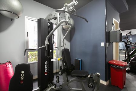 Apartamento para alugar com 47m², 2 quartos e 1 vaga Apartamento para alugar com 47m², 2 quartos e 1 vagaÁrea comum - Academia