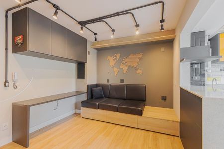 Studio à venda com 30m², 1 quarto e 1 vagaStudio