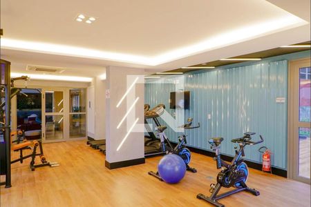 Studio para alugar com 25m², 1 quarto e sem vaga Studio para alugar com 25m², 1 quarto e sem vagaAcademia