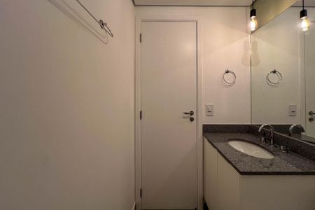 Studio para alugar com 25m², 1 quarto e sem vaga Studio para alugar com 25m², 1 quarto e sem vagaBanheiro