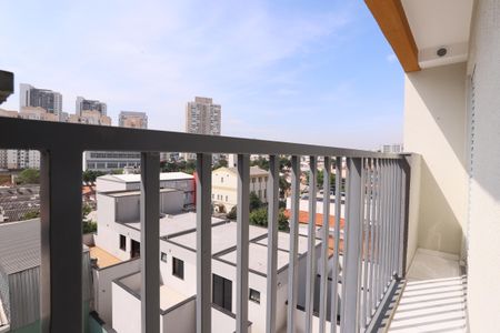 Apartamento à venda com 27m², 1 quarto e sem vagaSacada da Sala/Cozinha