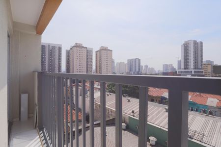 Apartamento à venda com 27m², 1 quarto e sem vagaSacada da Sala/Cozinha