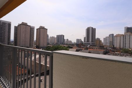 Sacada do quarto  de apartamento à venda com 1 quarto, 27m² em Mooca, São Paulo