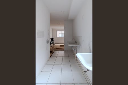 Apartamento à venda com 36m², 2 quartos e 1 vagaCozinha e Área de Serviço