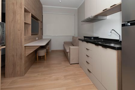 Sala de apartamento para alugar com 1 quarto, 25m² em Pompeia, São Paulo