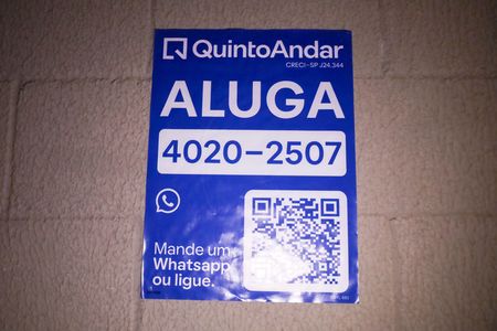 Apartamento para alugar com 27m², 1 quarto e sem vaga Apartamento para alugar com 27m², 1 quarto e sem vagaPlaca