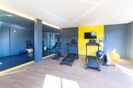 Apartamento para alugar com 27m², 1 quarto e sem vaga Apartamento para alugar com 27m², 1 quarto e sem vagaÁrea comum - Academia