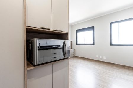 Studio para alugar com 25m², 1 quarto e sem vaga Studio para alugar com 25m², 1 quarto e sem vagaCozinha