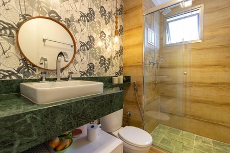 Apartamento para alugar com 150m², 3 quartos e 2 vagasBanheiro da Suíte 2