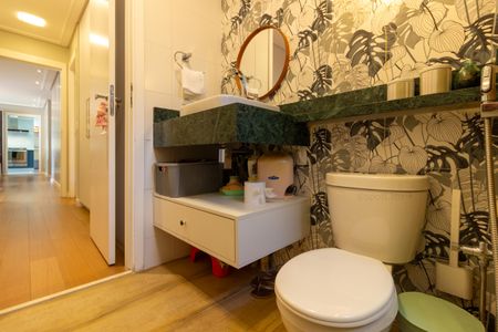 Apartamento para alugar com 150m², 3 quartos e 2 vagasBanheiro da Suíte 2