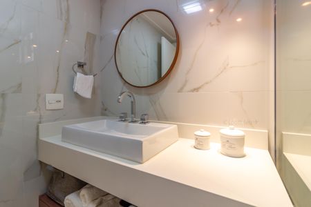 Apartamento para alugar com 150m², 3 quartos e 2 vagasBanheiro da Suíte 1