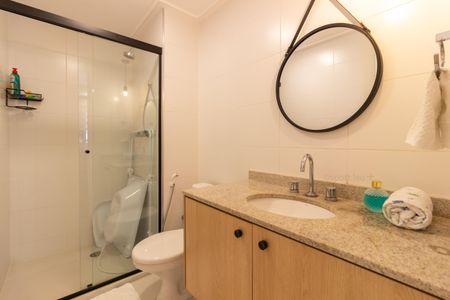 Apartamento para alugar com 150m², 3 quartos e 2 vagasBanheiro do Escritório