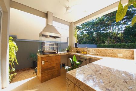 Casa de condomínio à venda com 325m², 5 quartos e 4 vagasÁrea comum - Churrasqueira