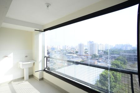 Studio à venda com 35m², 1 quarto e 1 vagaVaranda