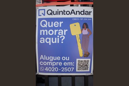 Apartamento para alugar com 47m², 2 quartos e sem vagaFachada - placa instalada