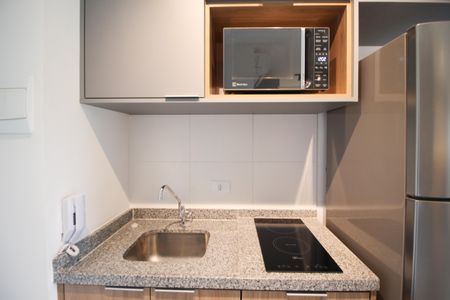 Studio à venda com 24m², 1 quarto e sem vagaCozinha