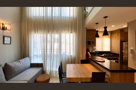 Apartamento para alugar com 50m², 1 quarto e 1 vaga Apartamento para alugar com 50m², 1 quarto e 1 vagaSala