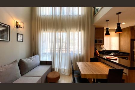 Apartamento para alugar com 50m², 1 quarto e 1 vaga Apartamento para alugar com 50m², 1 quarto e 1 vagaSala