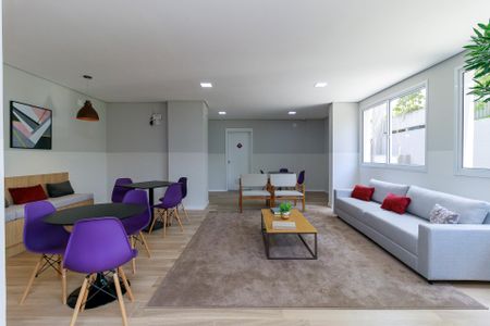 Apartamento à venda com 41m², 2 quartos e 1 vaga Apartamento à venda com 41m², 2 quartos e 1 vagaÁrea comum - Salão de festas