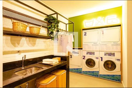 Studio para alugar com 26m², 0 quarto e sem vagaLavanderia