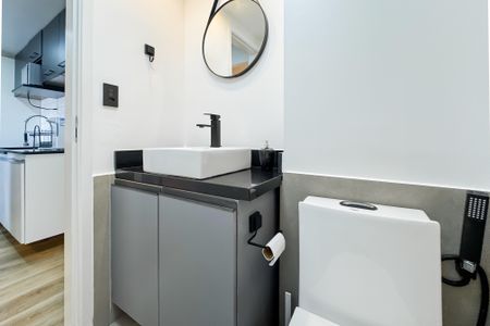 Apartamento à venda com 25m², 1 quarto e sem vagaBanheiro