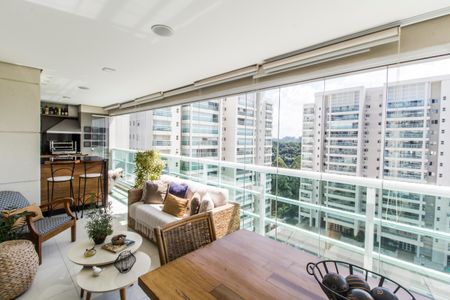 Apartamento à venda com 202m², 3 quartos e 4 vagasÁrea gourmet