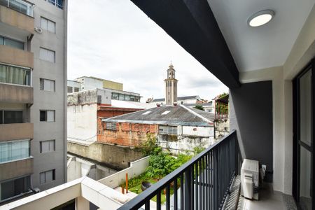 varanda Sala quarto de kitnet/studio à venda com 1 quarto, 32m² em Vila Madalena, São Paulo