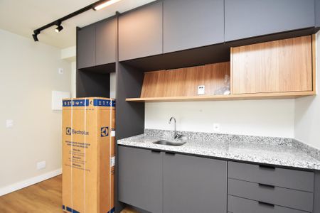 Studio à venda com 32m², 1 quarto e 1 vagacozinha
