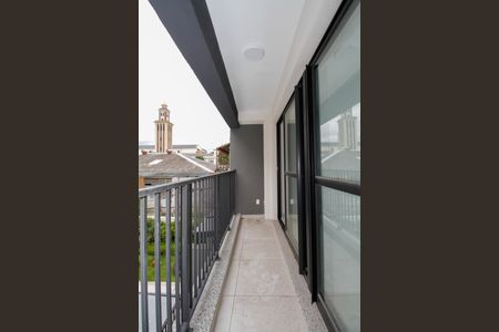 Studio para alugar com 32m², 1 quarto e 1 vaga Studio para alugar com 32m², 1 quarto e 1 vagaVaranda da Sala e Quarto