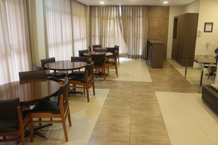 Apartamento para alugar com 63m², 2 quartos e 1 vagaÁrea comum - Salão de festas