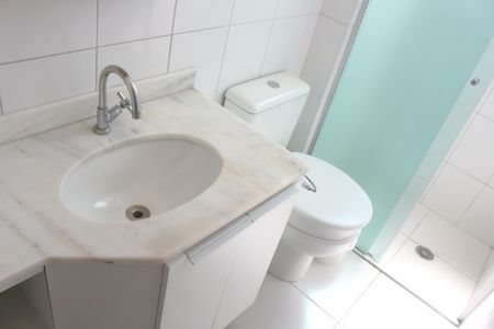 Apartamento para alugar com 63m², 2 quartos e 1 vagaBanheiro da Suíte 1