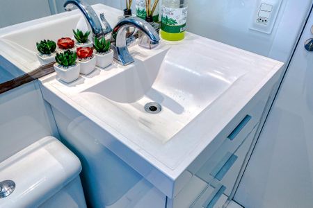 Apartamento para alugar com 43m², 2 quartos e sem vagaBanheiro