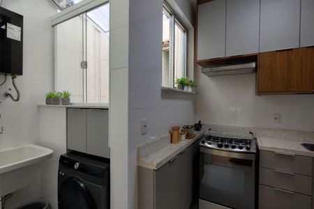 Apartamento à venda com 60m², 2 quartos e sem vagaCozinha 