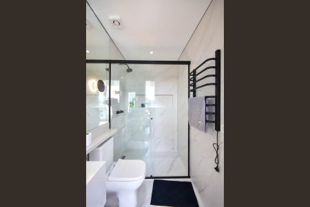 Apartamento para alugar com 125m², 1 quarto e 2 vagas Apartamento para alugar com 125m², 1 quarto e 2 vagasBanheiro da Cobertura