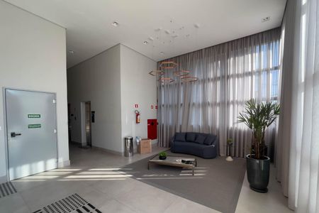 Studio para alugar com 21m², 1 quarto e sem vaga Studio para alugar com 21m², 1 quarto e sem vagaHall de entrada