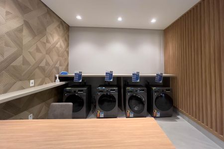 Studio para alugar com 21m², 1 quarto e sem vaga Studio para alugar com 21m², 1 quarto e sem vagaLavanderia