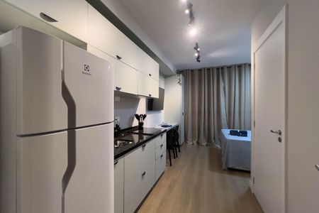 Studio para alugar com 21m², 1 quarto e sem vaga Studio para alugar com 21m², 1 quarto e sem vagaCozinha