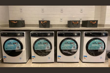 Studio à venda com 29m², 1 quarto e sem vagaLavanderia