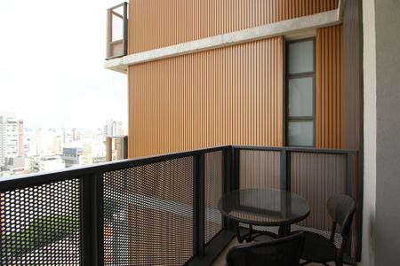 Apartamento à venda com 25m², 1 quarto e sem vagaVaranda