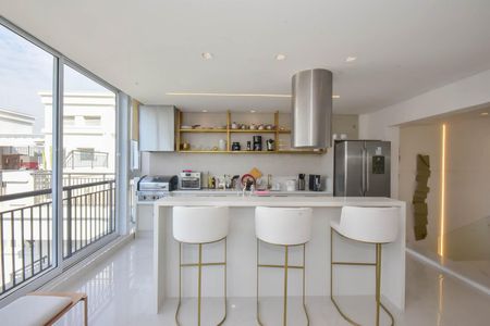 Apartamento à venda com 140m², 2 quartos e 2 vagasEspaço Gourmet da Cobertura