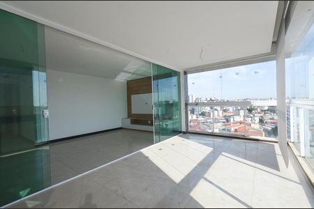 Varanda gourmet de apartamento à venda com 4 quartos, 150m² em Cidade Nova, Belo Horizonte