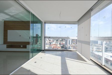 Varanda gourmet de apartamento à venda com 4 quartos, 150m² em Cidade Nova, Belo Horizonte
