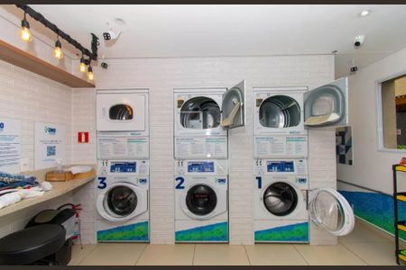 Apartamento para alugar com 28m², 1 quarto e sem vaga Apartamento para alugar com 28m², 1 quarto e sem vagaÁrea comum - Lavanderia