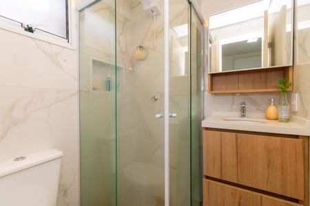 Apartamento para alugar com 28m², 1 quarto e sem vaga Apartamento para alugar com 28m², 1 quarto e sem vagaBanheiro